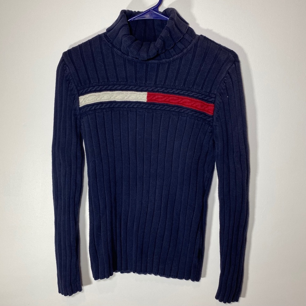 tommy hilfiger knitted turtle neck